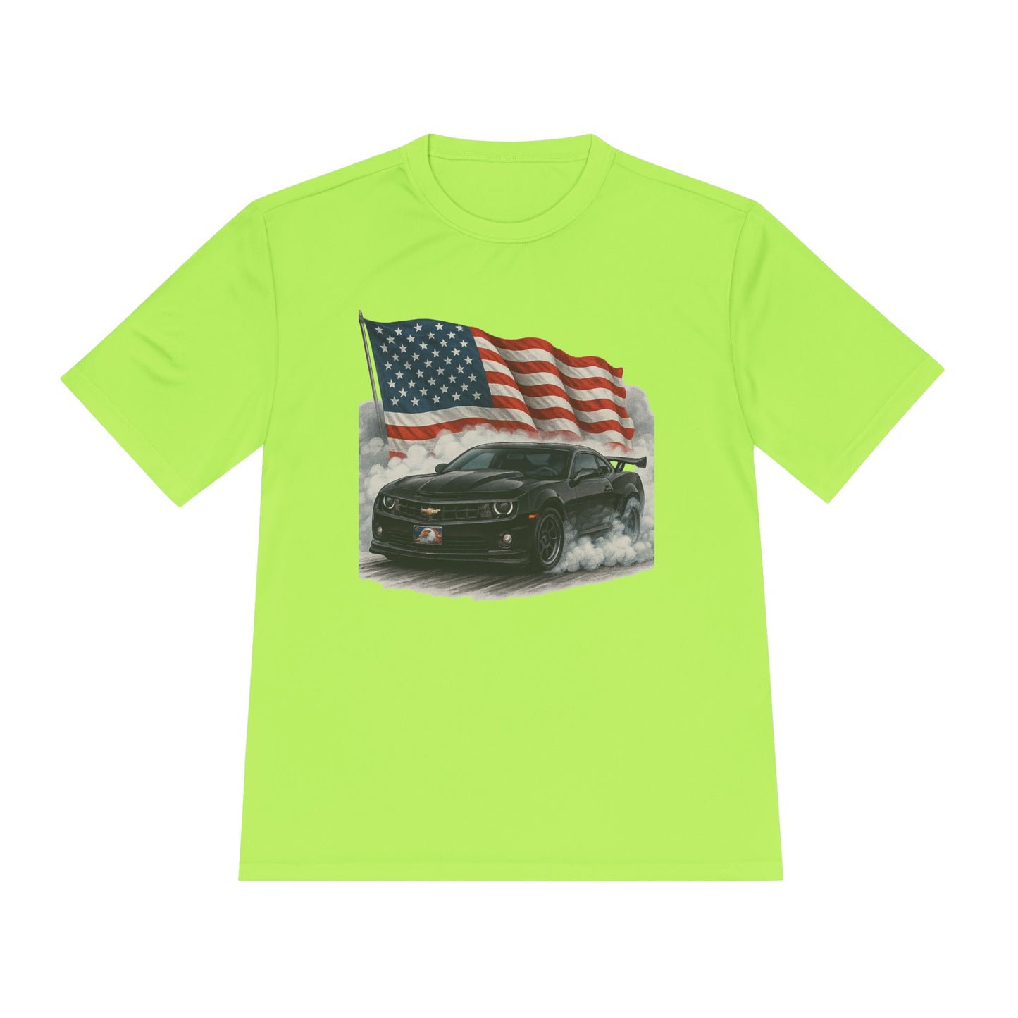 Patriotic Performance Tee, Unisex Moisture Wicking Tee, 4th of July Shirt, Sports Shirt, Outdoor Activity Shirt