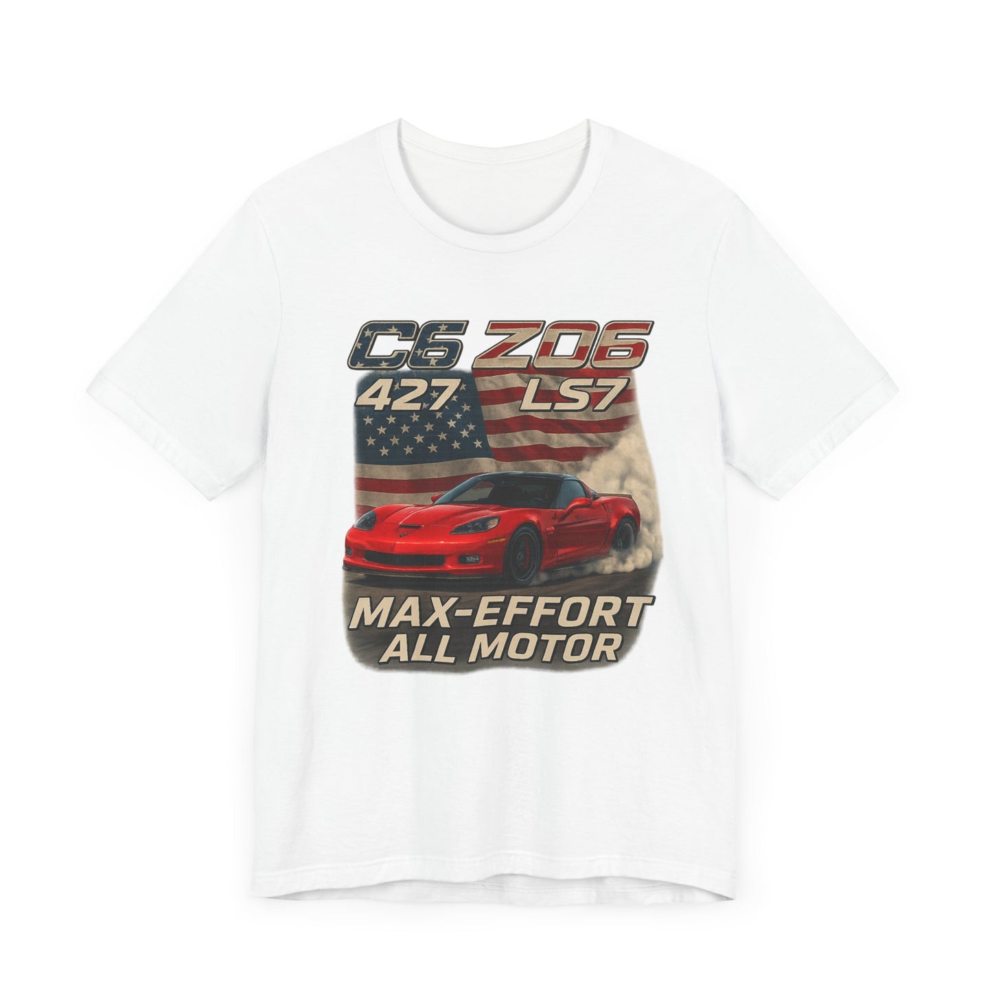 American Muscle Car Tee, Perfect for Car Enthusiasts, Gift for Dad, Birthday Gift, Muscle Car Lover T-Shirt, Casual Wear