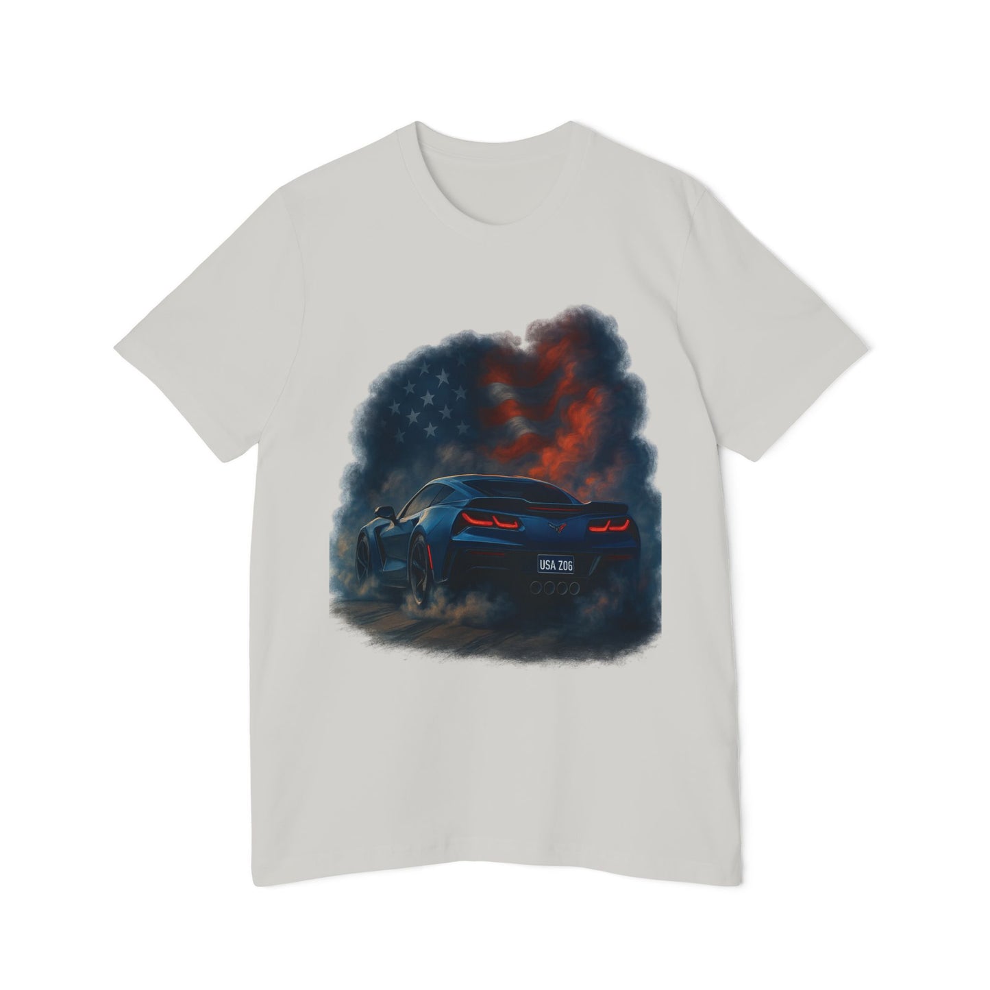 Freedom Burnouts T-Shirt, Muscle Car Tee, USA-Made Shirt, Automotive Gift, Unisex Graphic Tee