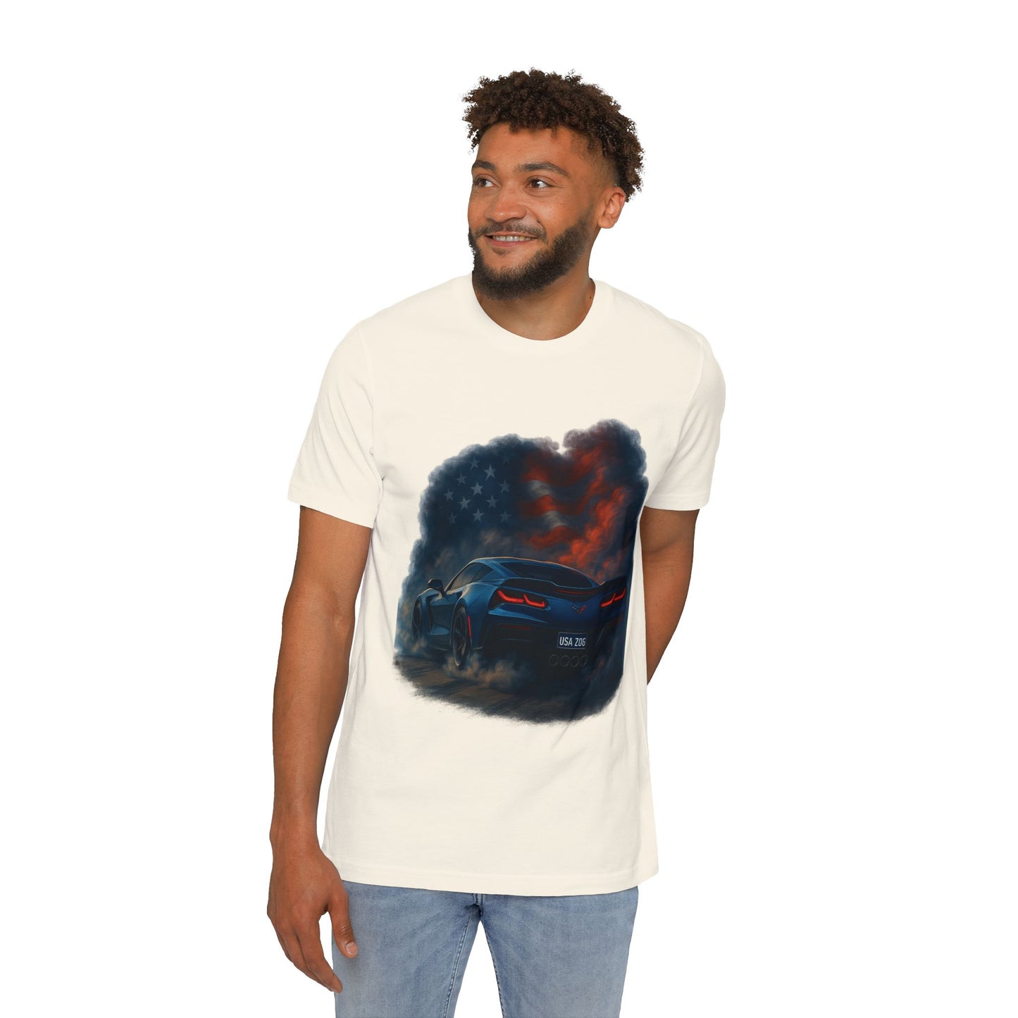 Freedom Burnouts T-Shirt, Muscle Car Tee, USA-Made Shirt, Automotive Gift, Unisex Graphic Tee