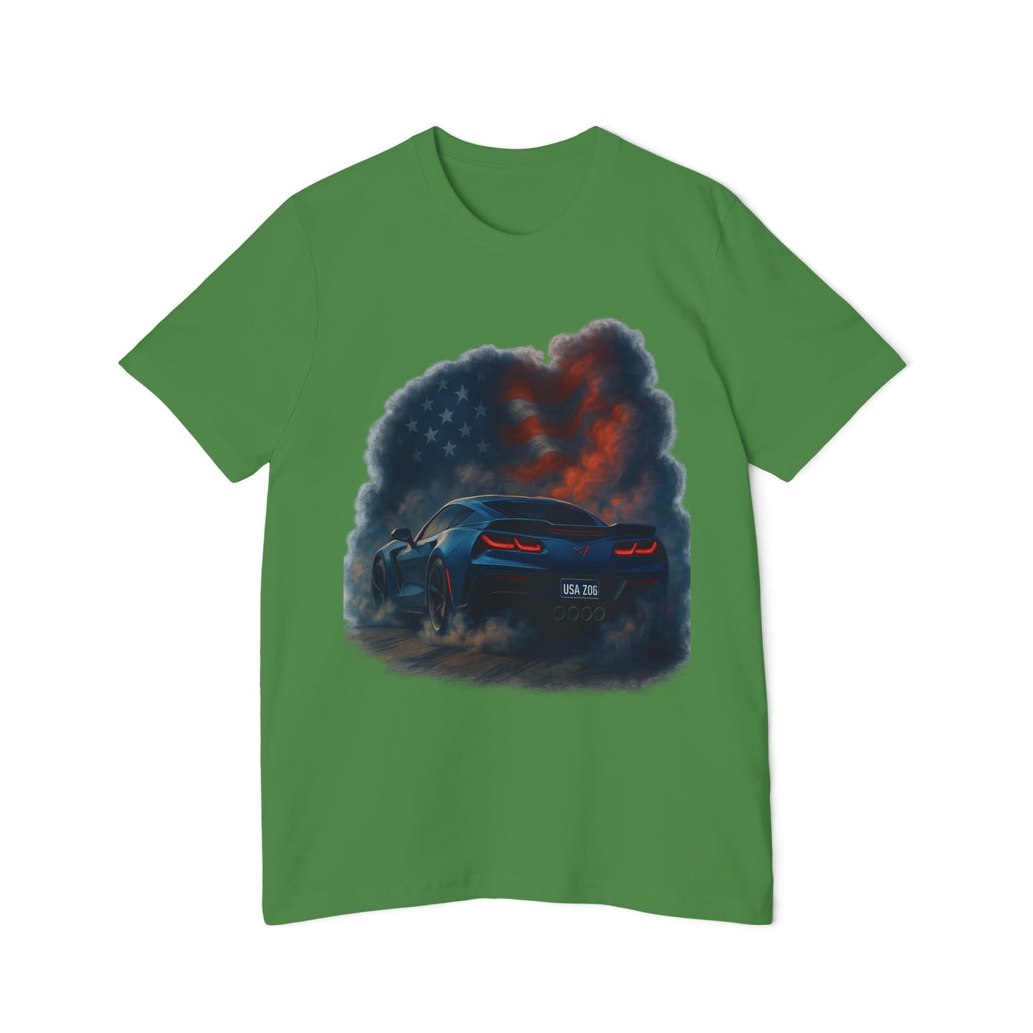 Freedom Burnouts T-Shirt, Muscle Car Tee, USA-Made Shirt, Automotive Gift, Unisex Graphic Tee