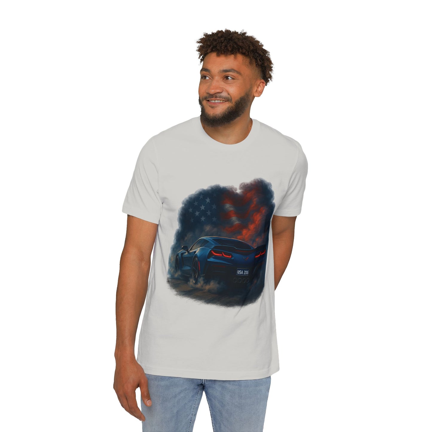 Freedom Burnouts T-Shirt, Muscle Car Tee, USA-Made Shirt, Automotive Gift, Unisex Graphic Tee