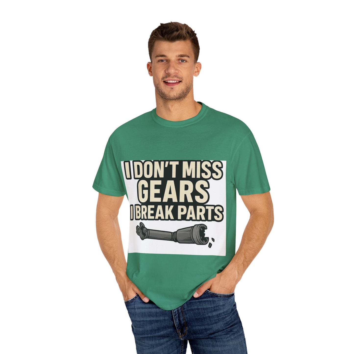 I Don't Miss Gears Unisex T-shirt – Perfect Gift for Mechanics, Auto Enthusiasts, Birthdays, Father's Day, Casual Wear