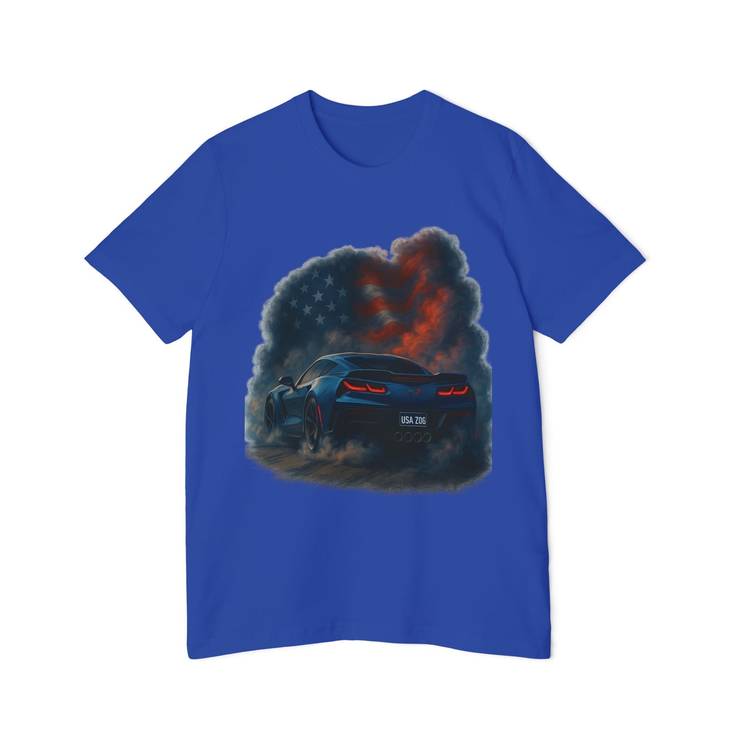 Freedom Burnouts T-Shirt, Muscle Car Tee, USA-Made Shirt, Automotive Gift, Unisex Graphic Tee