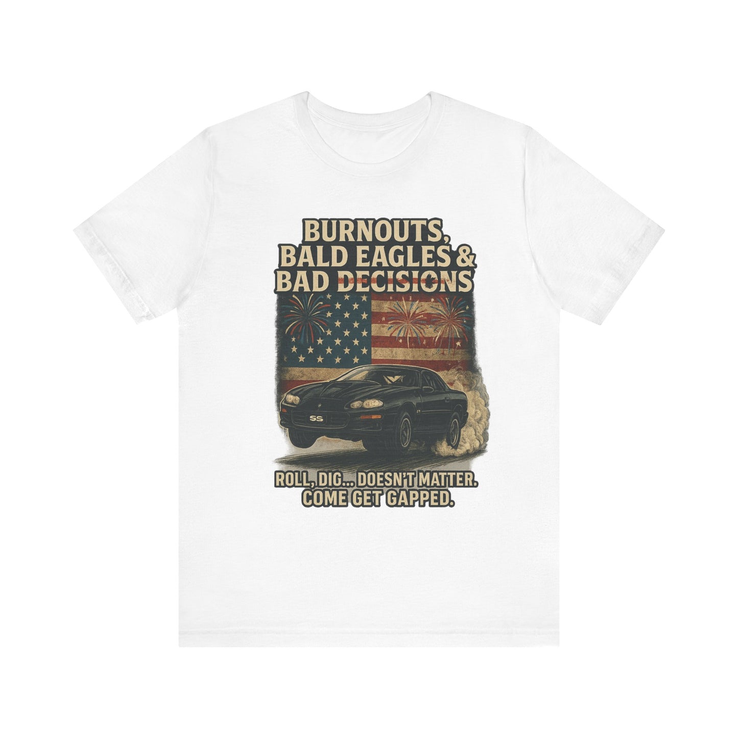 God Bless America Car Tee - Unisex Jersey Short Sleeve T-Shirt, Patriotic Apparel, Americana Fashion, Gifts for Car Lovers, 4th of [...]