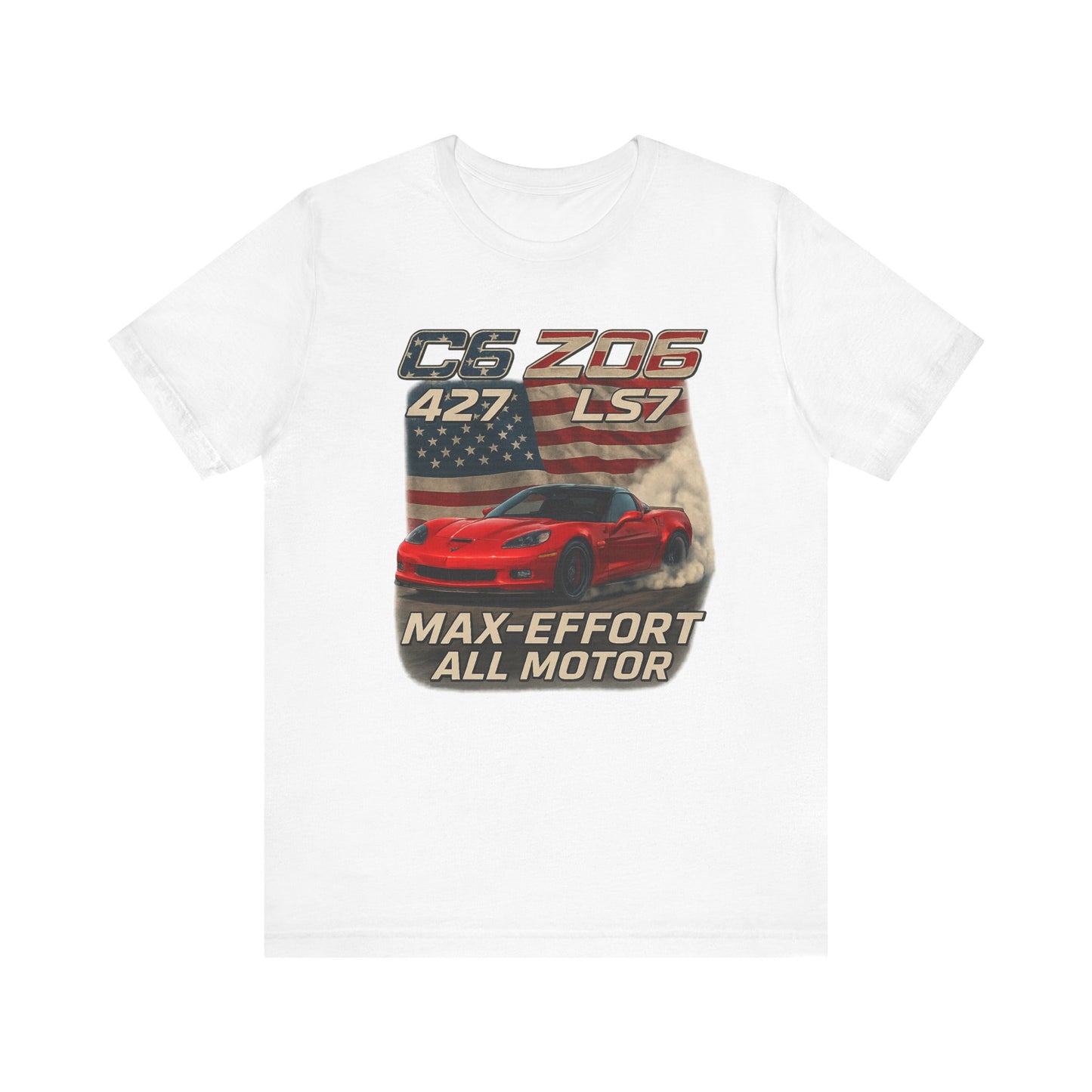 American Muscle Car Tee, Perfect for Car Enthusiasts, Gift for Dad, Birthday Gift, Muscle Car Lover T-Shirt, Casual Wear
