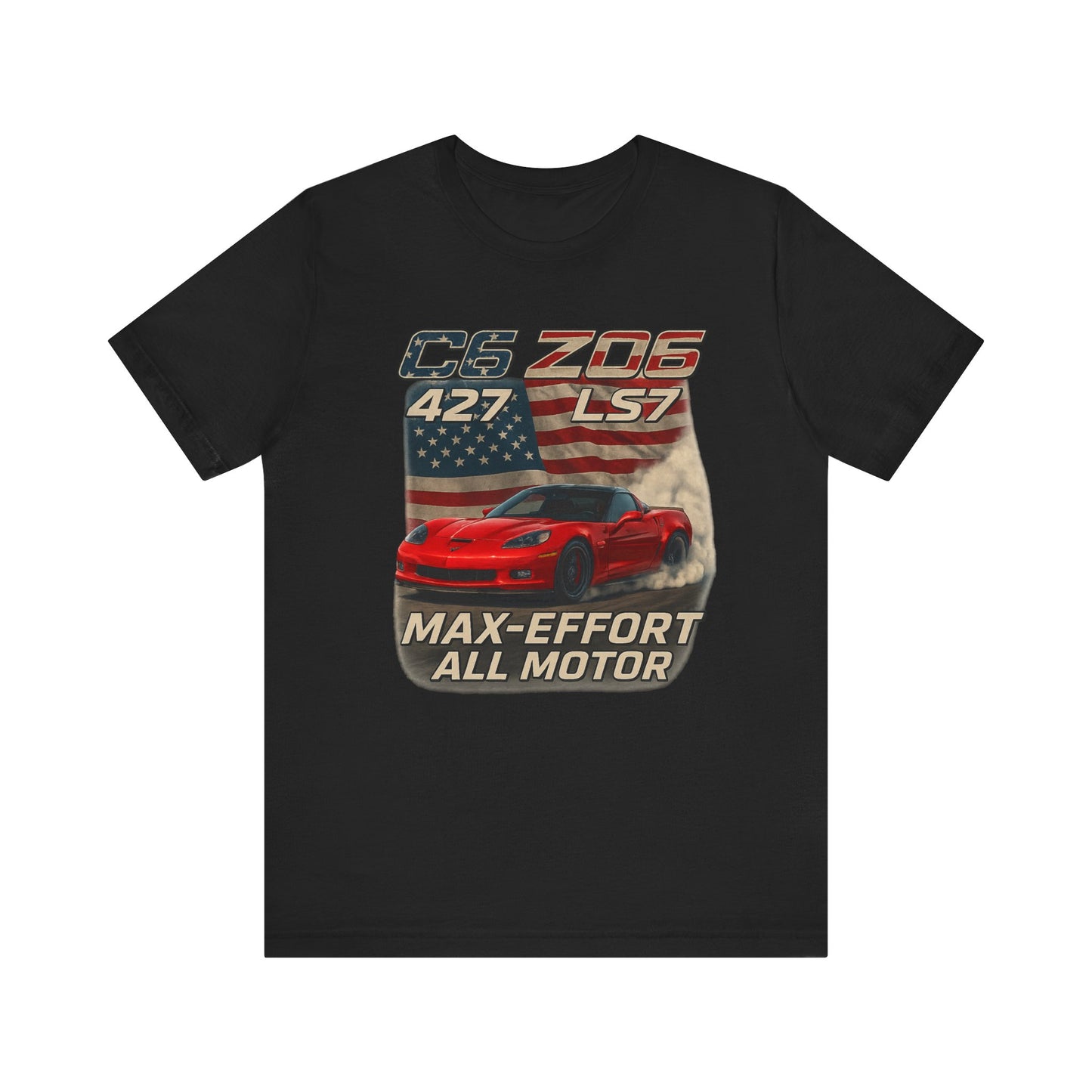 American Muscle Car Tee, Perfect for Car Enthusiasts, Gift for Dad, Birthday Gift, Muscle Car Lover T-Shirt, Casual Wear