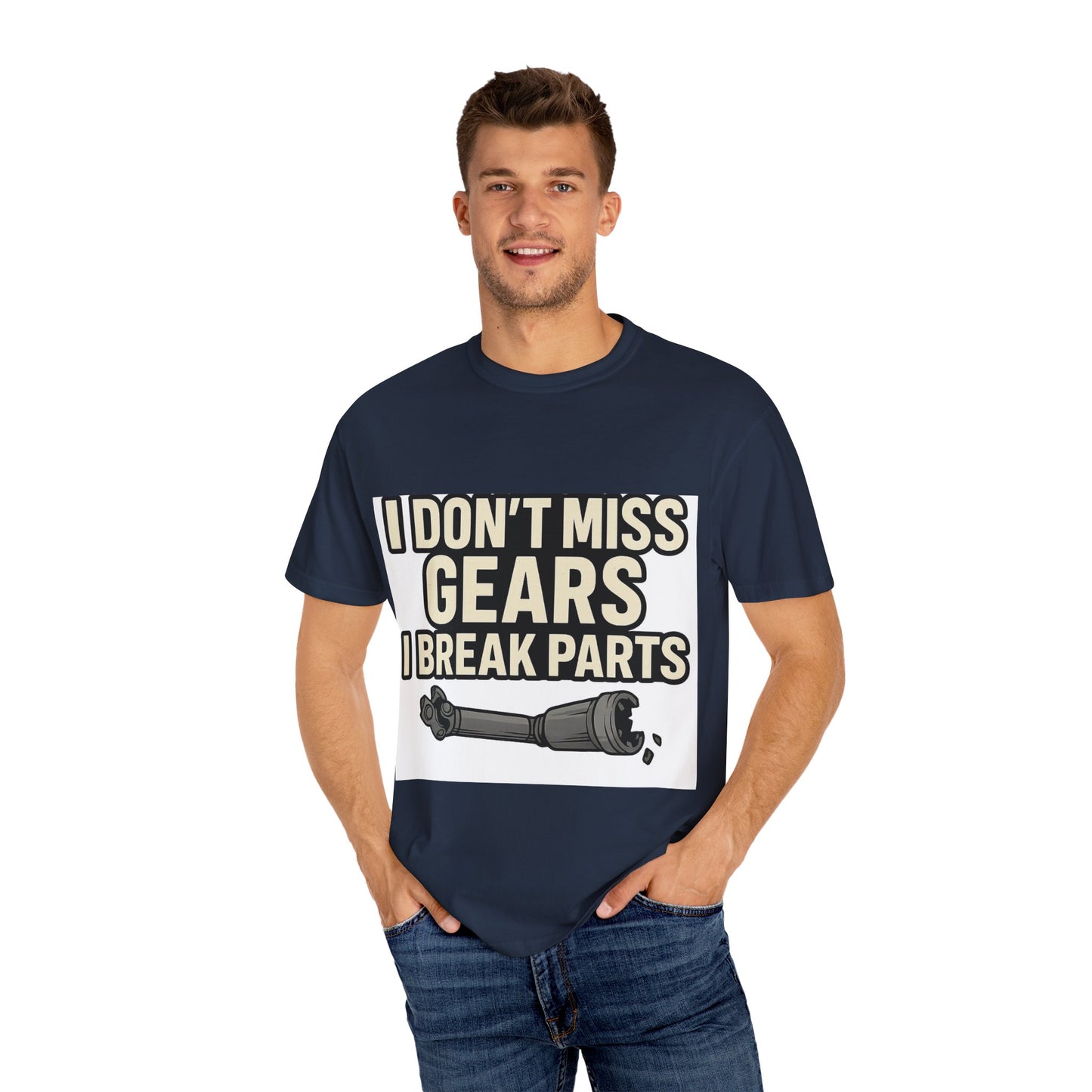 I Don't Miss Gears Unisex T-shirt – Perfect Gift for Mechanics, Auto Enthusiasts, Birthdays, Father's Day, Casual Wear