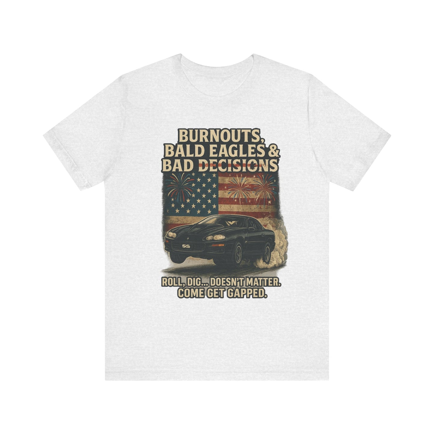 God Bless America Car Tee - Unisex Jersey Short Sleeve T-Shirt, Patriotic Apparel, Americana Fashion, Gifts for Car Lovers, 4th of [...]