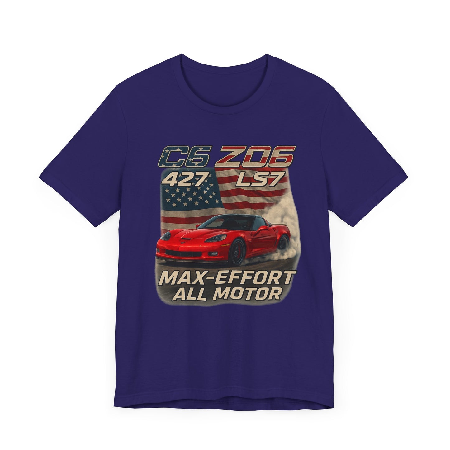 American Muscle Car Tee, Perfect for Car Enthusiasts, Gift for Dad, Birthday Gift, Muscle Car Lover T-Shirt, Casual Wear