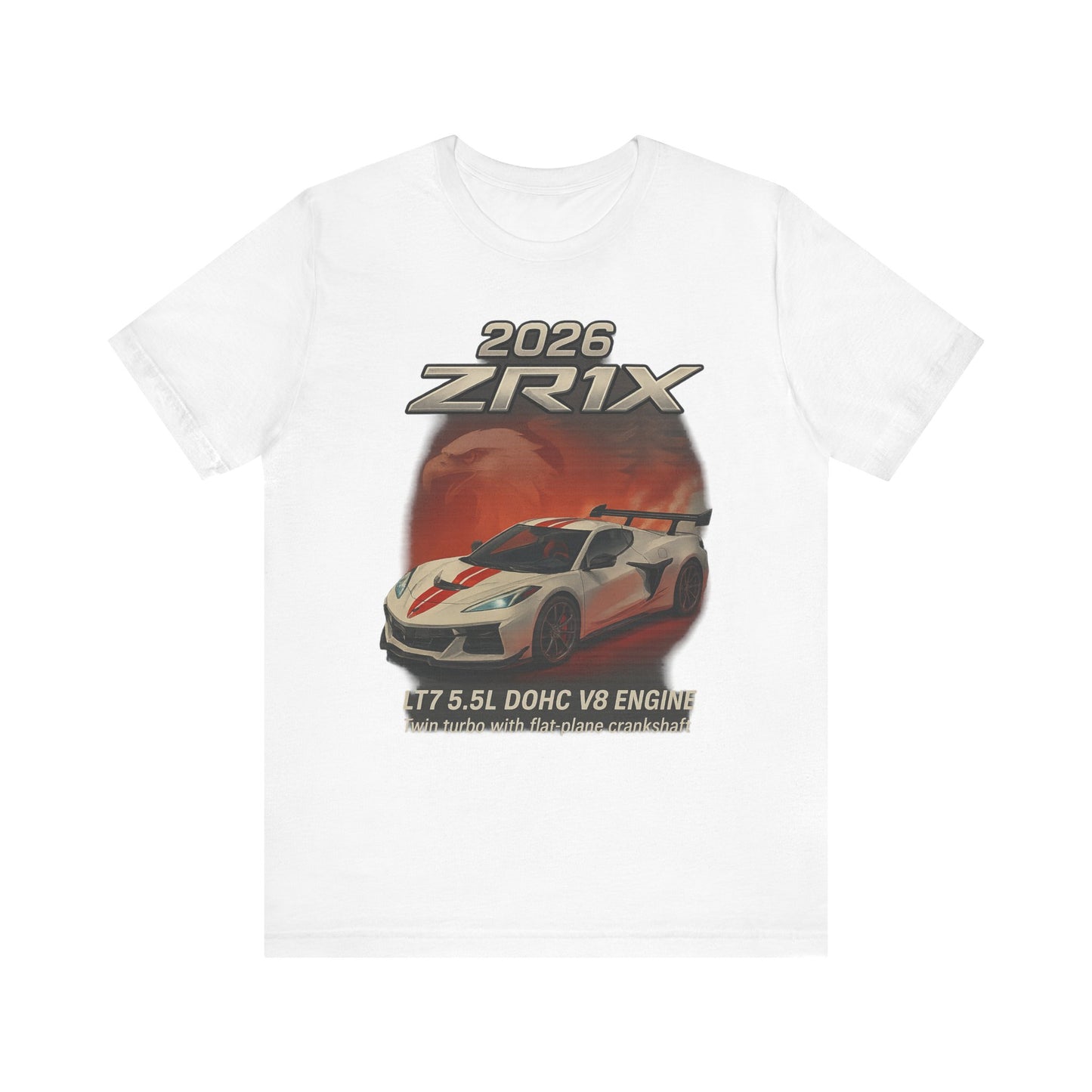 2026 ZR1X Performance Tee - Unisex, Car Enthusiast Gift, Racing Fan Apparel, Birthday, Father's Day, College Gear, Car Show