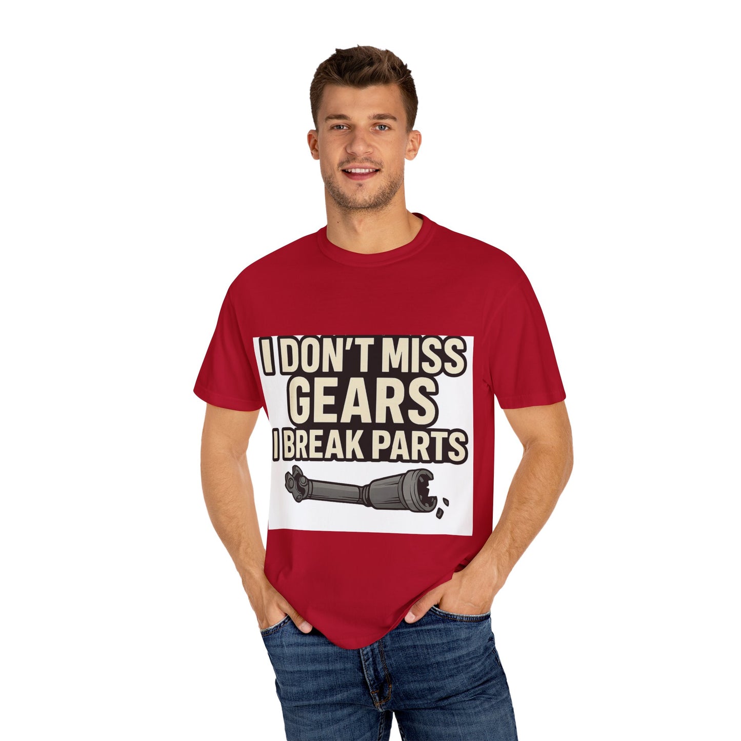 I Don't Miss Gears Unisex T-shirt – Perfect Gift for Mechanics, Auto Enthusiasts, Birthdays, Father's Day, Casual Wear