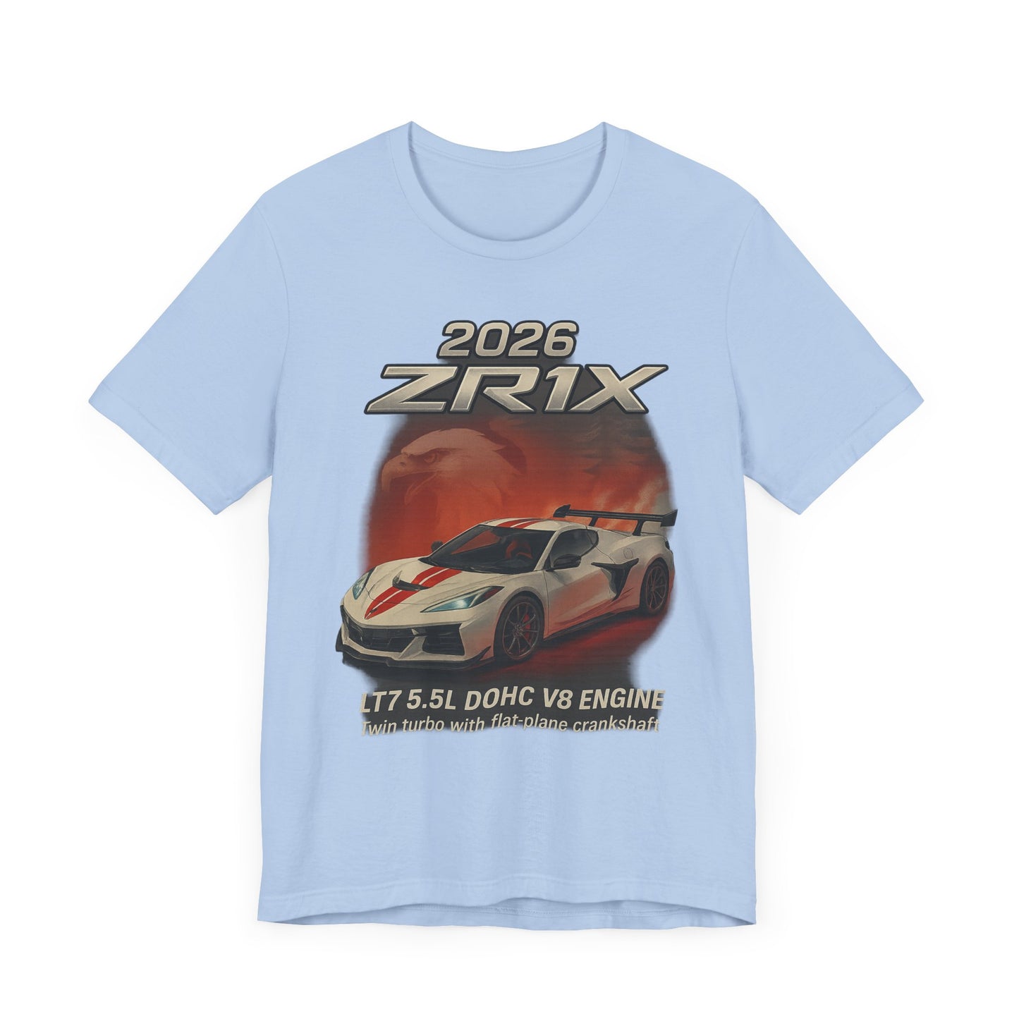 2026 ZR1X Performance Tee - Unisex, Car Enthusiast Gift, Racing Fan Apparel, Birthday, Father's Day, College Gear, Car Show