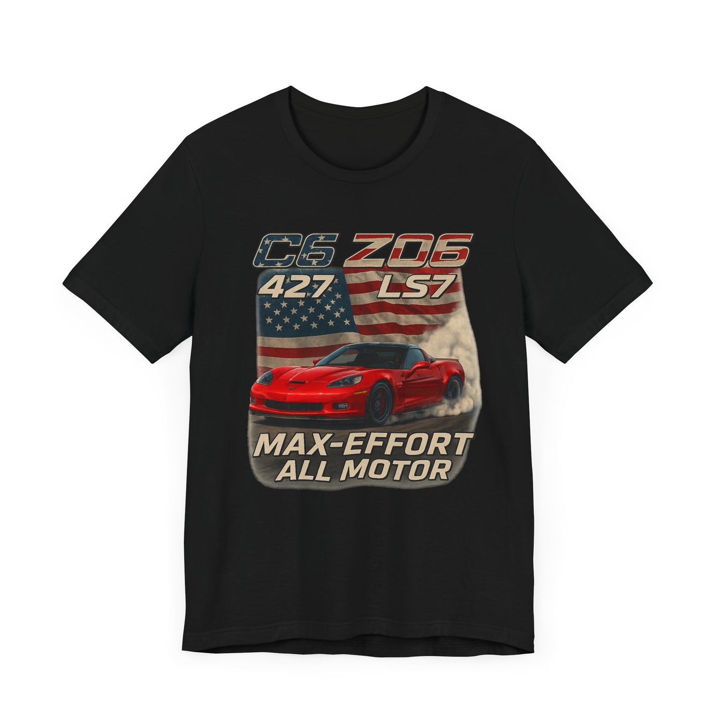 American Muscle Car Tee, Perfect for Car Enthusiasts, Gift for Dad, Birthday Gift, Muscle Car Lover T-Shirt, Casual Wear
