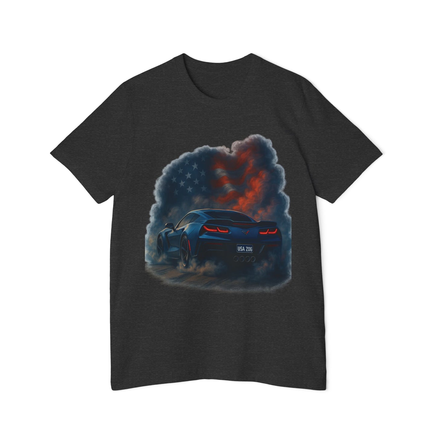 Freedom Burnouts T-Shirt, Muscle Car Tee, USA-Made Shirt, Automotive Gift, Unisex Graphic Tee