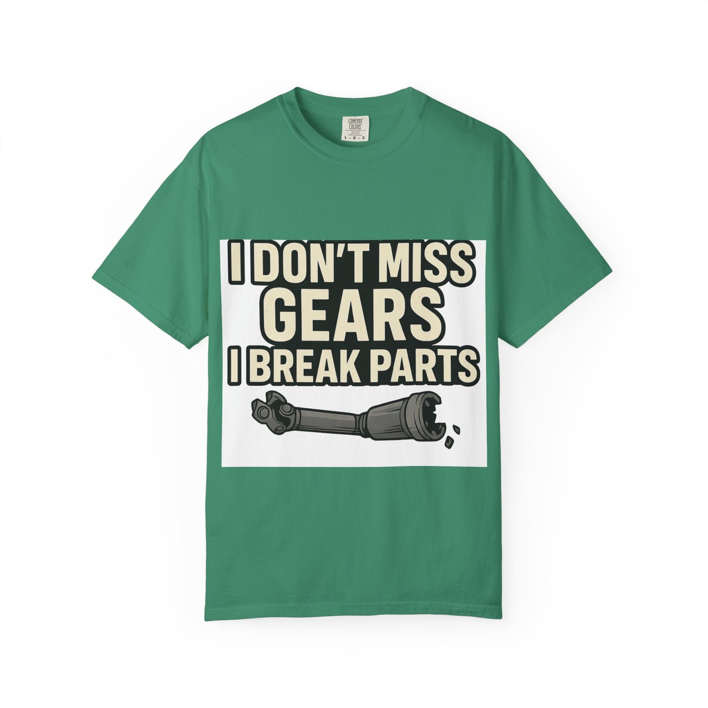 I Don't Miss Gears Unisex T-shirt – Perfect Gift for Mechanics, Auto Enthusiasts, Birthdays, Father's Day, Casual Wear