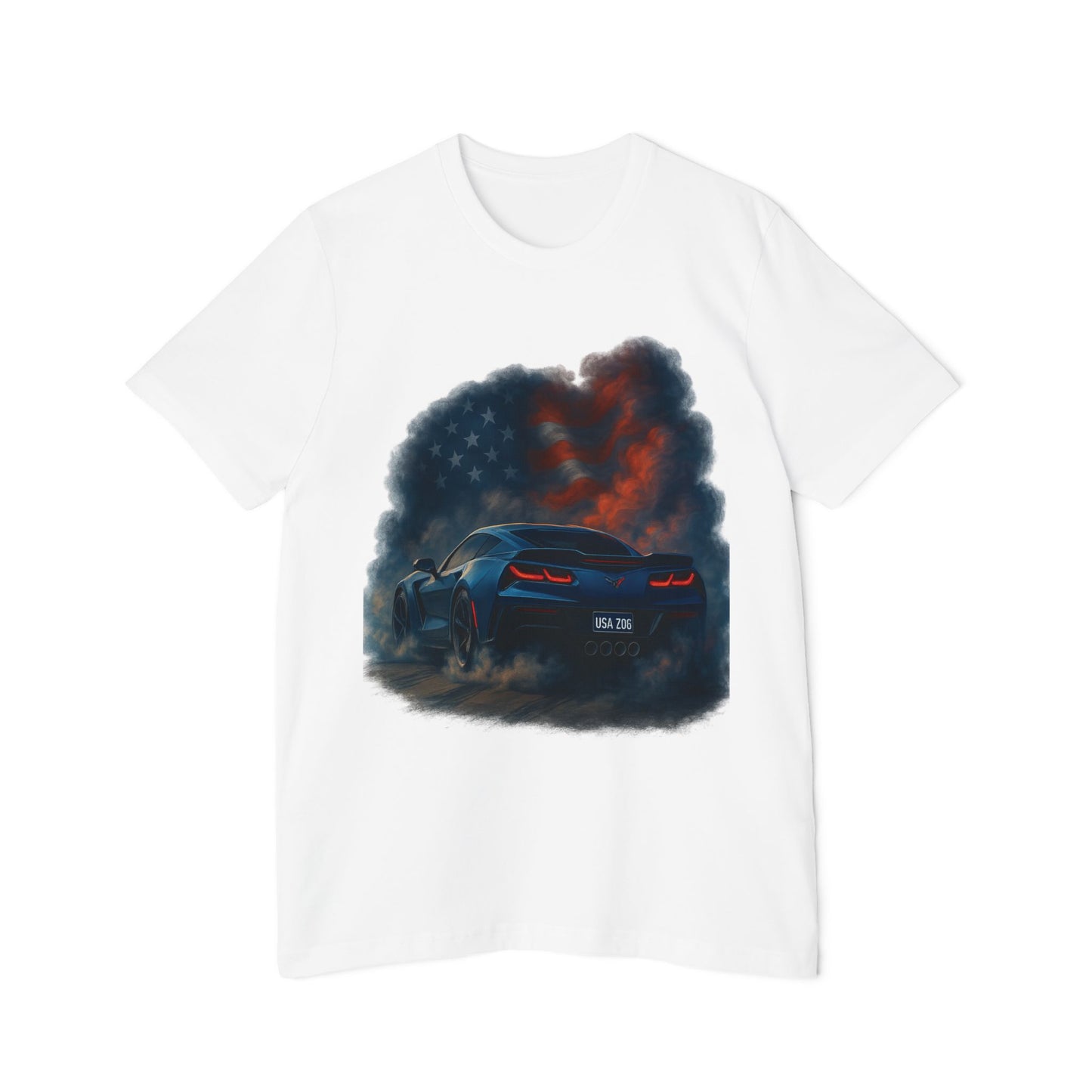 Freedom Burnouts T-Shirt, Muscle Car Tee, USA-Made Shirt, Automotive Gift, Unisex Graphic Tee