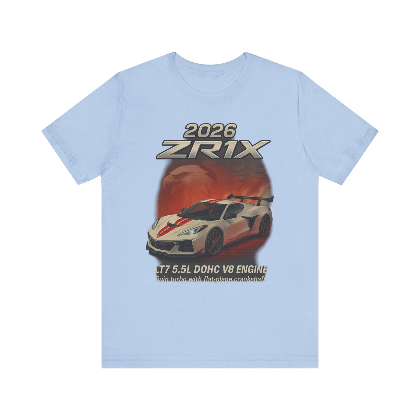 2026 ZR1X Performance Tee - Unisex, Car Enthusiast Gift, Racing Fan Apparel, Birthday, Father's Day, College Gear, Car Show